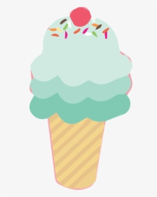 Ice Cream Cones Clipart Commercial Use - Ice Cream Cone Clipart, HD Png Download, Transparent PNG