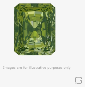 40 Carat Fancy Deep Fancy Green Diamond Gia - Emerald, HD Png Download, Transparent PNG