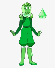 Green Diamond - Cartoon, HD Png Download, Transparent PNG