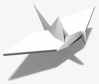 Paper Origami Crane Pendant - Origami Crane Transparent, HD Png Download, Transparent PNG