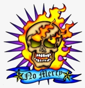 Transparent Flaming Skull Png - Flaming Skull, Png Download, Transparent PNG