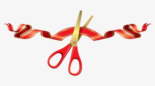 Opening Ribbon Cutting Png Clipart , Png Download - Ribbon Cutting, Transparent Png, Transparent PNG