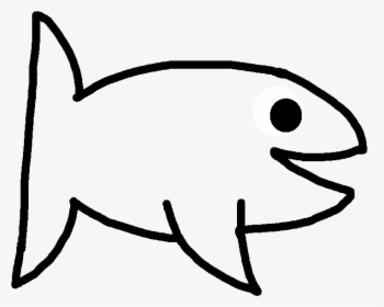 Transparent One Fish Two Fish Png - Drawing, Png Download, Transparent PNG
