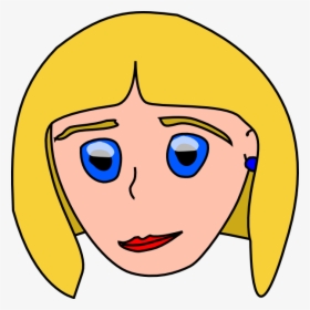 Girls Face Clip Art - Mother Face Clip Art, HD Png Download, Transparent PNG