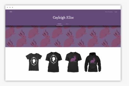 Youtuber Merch Teespring Cayleigh Elise, HD Png Download, Transparent PNG