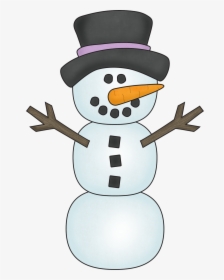 January Clipart Snowman - Cvc Snowmen, HD Png Download, Transparent PNG