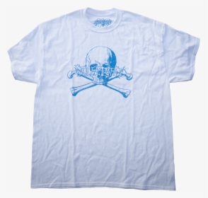 Image Of Blue Skull Tee, HD Png Download, Transparent PNG