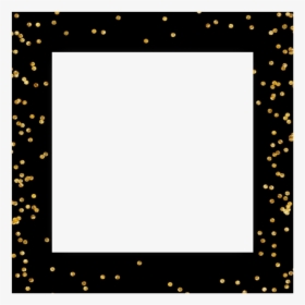 #frame #gold #sparkly #template #instagram - Picture Frame, HD Png Download, Transparent PNG