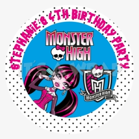 Monster High Party Box Stickers - Monster High, HD Png Download, Transparent PNG