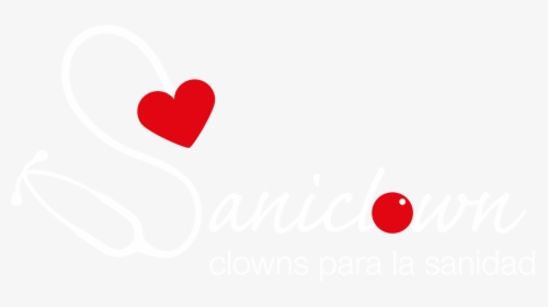 Saniclown Logo Blanco - Heart, HD Png Download, Transparent PNG