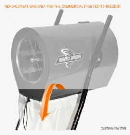 Replacement Catch Bag For The Commercial High Tech - Large Cannabis Grinder, HD Png Download, Transparent PNG