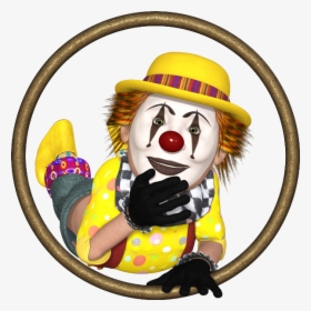 Clown Colored Png Transparent - Cartoon, Png Download, Transparent PNG