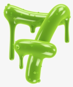 Toxic Green Font - Water Gun, HD Png Download, Transparent PNG