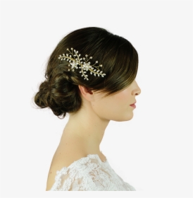 Derwent Bridal Hair Comb By Miranda Templeton , Png - Headpiece, Transparent Png, Transparent PNG