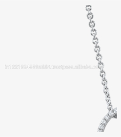 Fancy Heart Shape Designed Diamond Pendent - Chain, HD Png Download, Transparent PNG