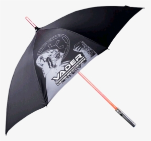 Darth Vader Light-up Lightsaber Umbrella - Star Wars Lightsaber Umbrella, HD Png Download, Transparent PNG