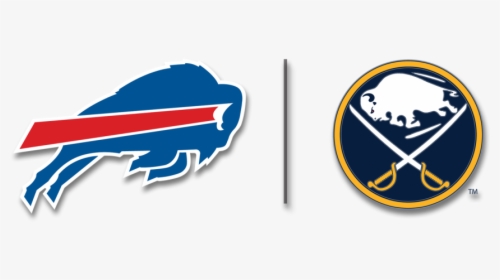 Buffalo Bills And The Buffalo Sabres Team Logos - Buffalo Bills Logo Small, HD Png Download, Transparent PNG