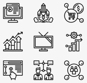 Media Advertising - Drawing Icons, HD Png Download, Transparent PNG