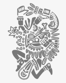 Transparent Aztec Border Png - Aztec God Design, Png Download, Transparent PNG