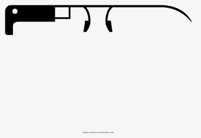 Google Glass Coloring Page - Tool, HD Png Download, Transparent PNG