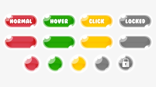 Transparent Game Button Png - Free Asset Game Button, Png Download, Transparent PNG