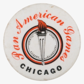 Pan American Games Chicago Chicago Button Museum - Badge, HD Png Download, Transparent PNG