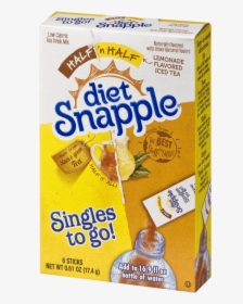 Diet Snapple Half Lemonade Half Iced Tea Singles To - Convenience Food, HD Png Download, Transparent PNG