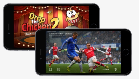 We Develop Chart Topping Apps & Games - Soccer Tackling, HD Png Download, Transparent PNG