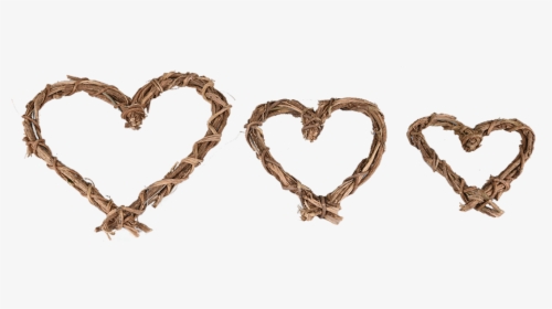 Heart Twig Wreath - Heart, HD Png Download, Transparent PNG