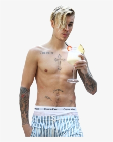 Justin Bieber In Underpants Png Image - Justin Bieber Transparent Png, Png Download, Transparent PNG
