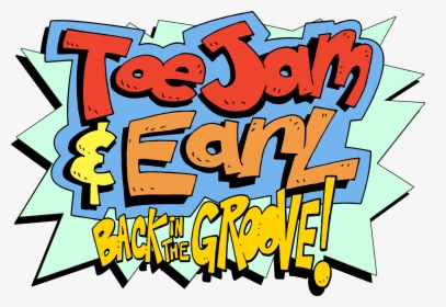 Transparent Adult Swim Png - Toejam And Earl Back In The Groove Logo, Png Download, Transparent PNG