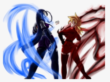 Rivals Or Sisters In Arms - Hellsing Ultimate Seras Fanart, HD Png Download, Transparent PNG