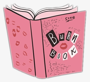 #burn #book #pink #mean #meangirls #girls - Mean Girls Transparent Stickers, HD Png Download, Transparent PNG