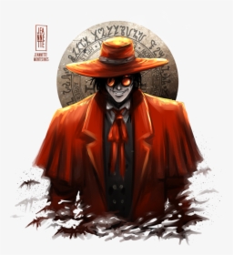 Alucard By Jeannette11 - Hellsing Ultimate Alucard Painting, HD Png Download, Transparent PNG