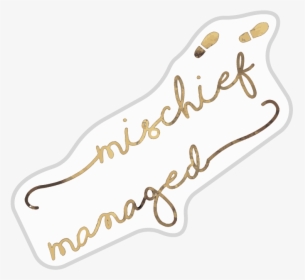 Mischief Managed Sticker Harry Potter - Mischief Managed Sticker, HD Png Download, Transparent PNG