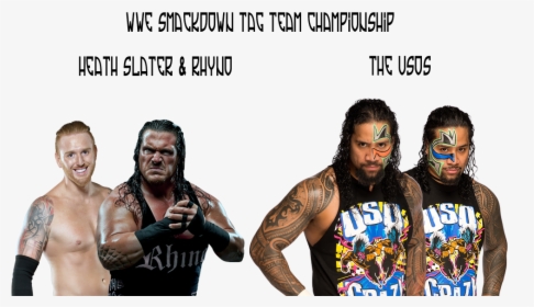 Heath Slater & Rhyno - Jey Uso Wwe Transparent, HD Png Download, Transparent PNG