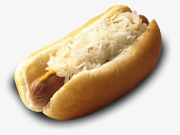 Sauerkraut Mustard Hot Dog, HD Png Download, Transparent PNG