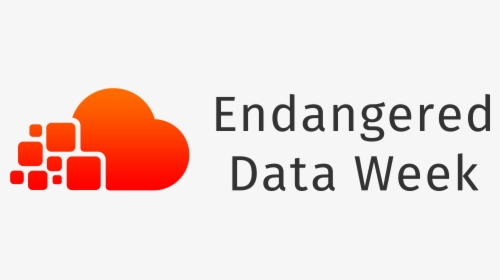 Endangered Data Week Logotype Horizontal - Circle, HD Png Download, Transparent PNG
