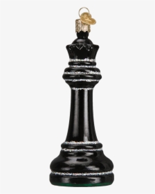 Old World Christmas Black Chess Piece Christmas Ornament, - Black Chess Piece, HD Png Download, Transparent PNG