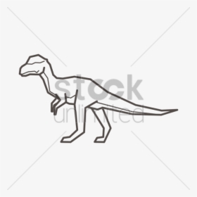 Dilophosaurus Vector Image - Chrysler Buildings Illustration, HD Png Download, Transparent PNG