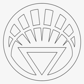 Transparent Green Lantern Symbol Png - White Lantern Corp Symbol, Png Download, Transparent PNG