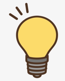 Line,yellow,light - Light Bulb Electricity Clipart, HD Png Download, Transparent PNG