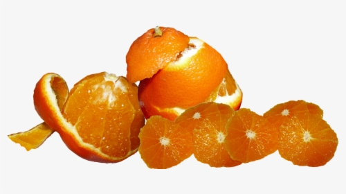Fruit, Tangerines, Citrus, Peeled, Sliced, Nutrition - Clementine, HD Png Download, Transparent PNG