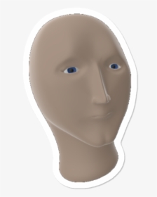 Meme Man Png - Face Mask, Transparent Png, Transparent PNG