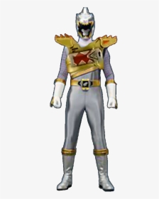 Zenowing Dsc - Silver Power Ranger Dino Charge, HD Png Download, Transparent PNG