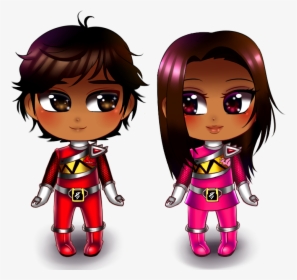 Tyler And Shelby - Super Sentai Dinosaurs Art, HD Png Download, Transparent PNG