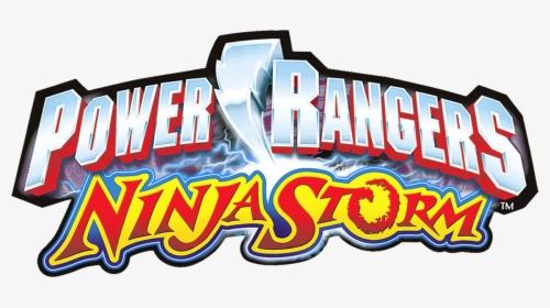 Clip Art Power Rangers Super Ninja Line Up Clipart - Power Rangers Ninja Storm Title, HD Png Download, Transparent PNG