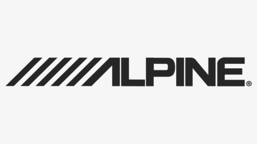 Alpine Logo Black, HD Png Download, Transparent PNG