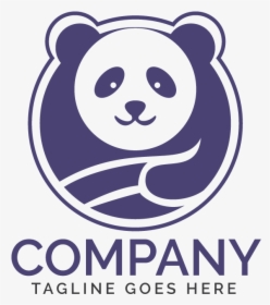 Panda Logo Design - Logo Design Panda, HD Png Download, Transparent PNG