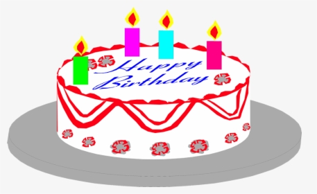 Transparent Birthday Cake Silhouette Png - Birthday Image With No Background, Png Download, Transparent PNG